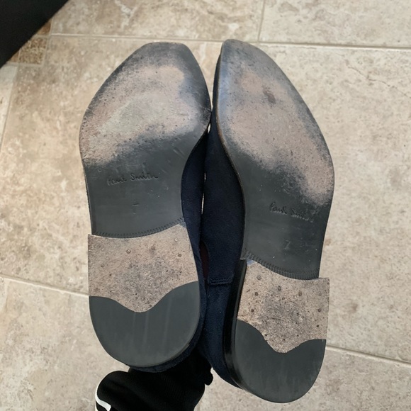 Paul Smith blue suede Chelsea boots, size 7 - Picture 4 of 7